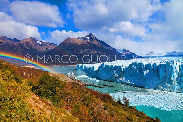 Calendario Argentina 2018, mes de noviembre con el glaciar Perito Moreno, Santa Cruz
