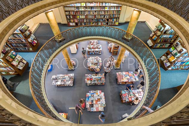 Arquitectura de interiores de la librería El Ateneo Grand Splendid, Buenos Aires