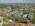 Foto aérea con drone de arquitectura del complejo Jardines de San Isidro, San Isidro, Argentina