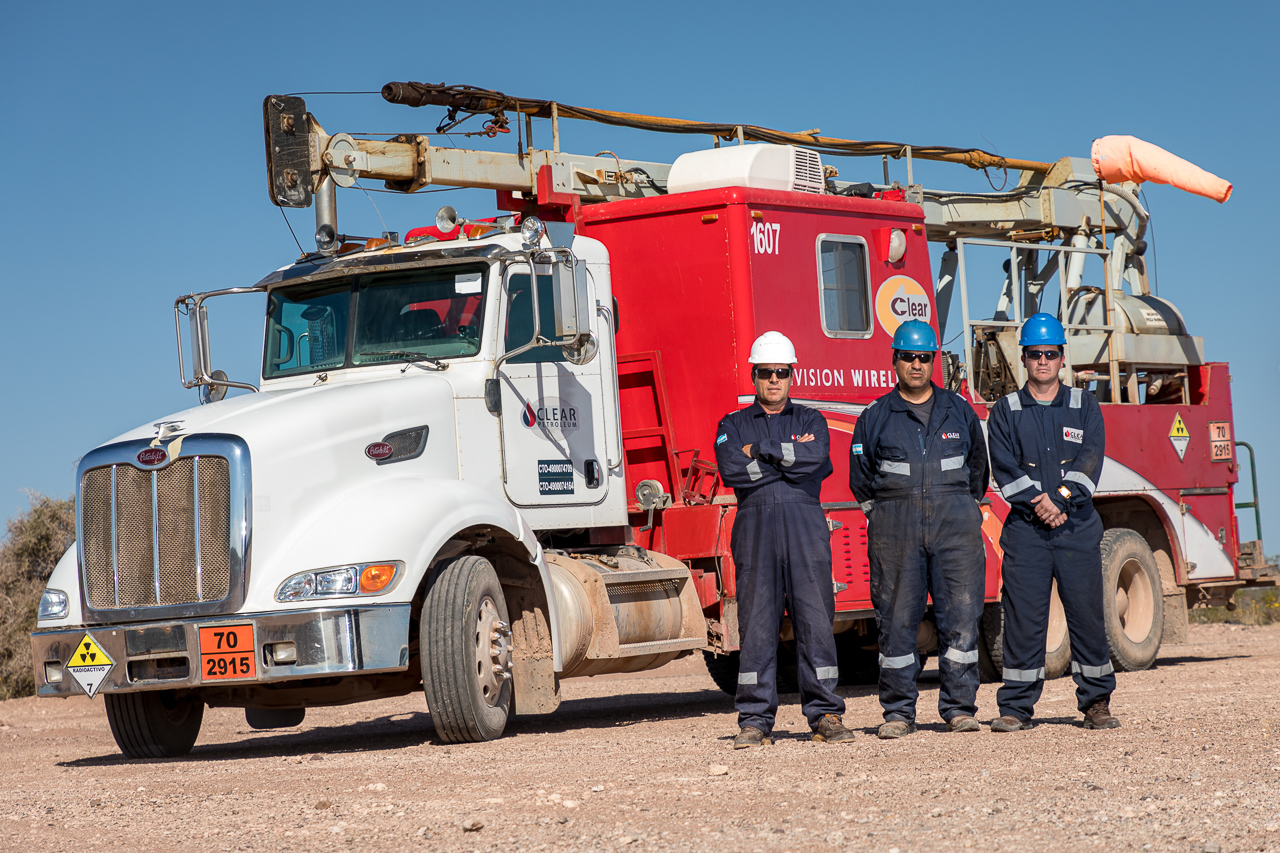 Corporate photo for an oil services company in Mendoza, Argentina.