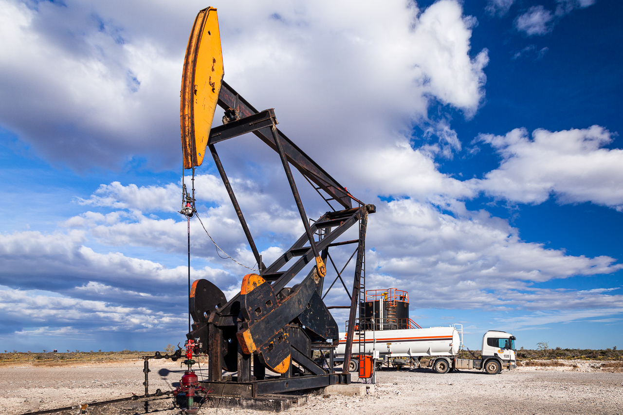 Foto corporativa para una empresa de servicios petroleros en Santa Cruz, Argentina