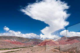 Photograph of a landscape in the province of Jujuy, Argentina.