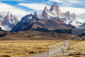 Foto de un paisaje en la Patagonia, Argentina